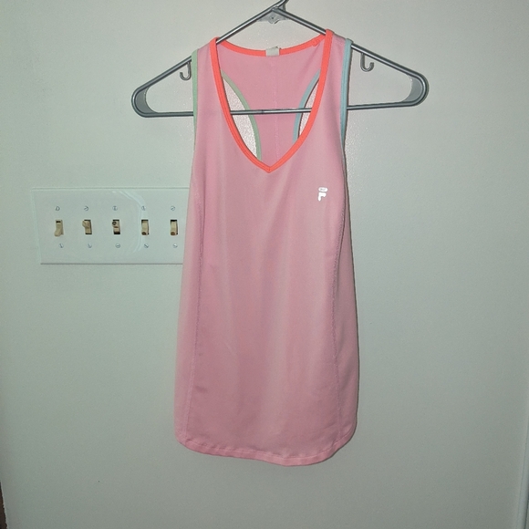 Fila Tops - Pink Fila Tank